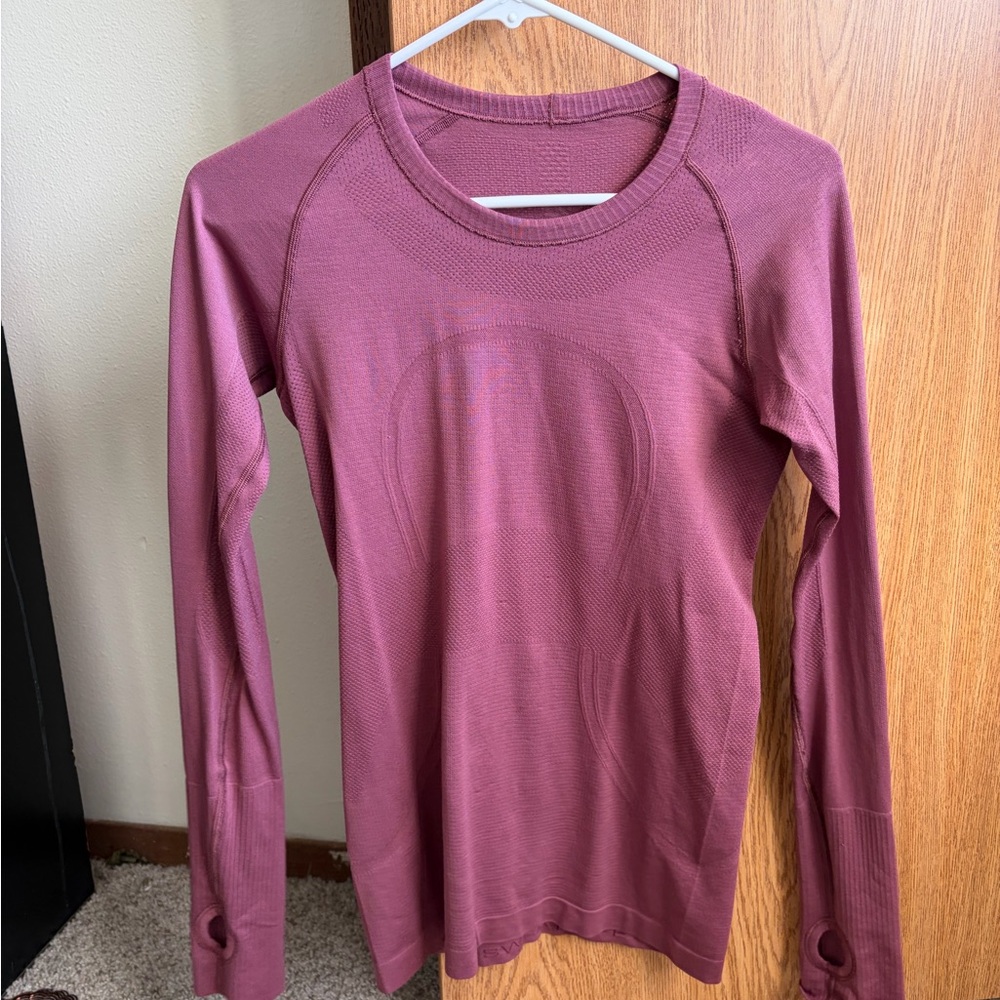 lululemon Swiftly Tech Long-Sleeve Shirt 2.0 - Dusty Rose